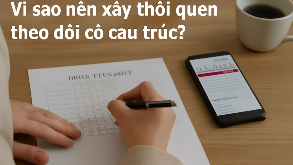 Vì sao nên xây thói quen theo dõi có cấu trúc? Minh họa: Vì sao nên xây thói quen theo dõi có cấu trúc?